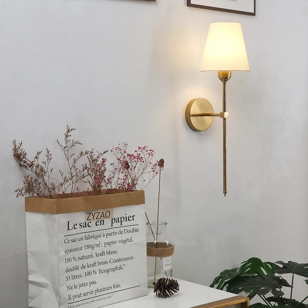 Nordic Fabric Lampshade For Modern Wall Lighting Accent