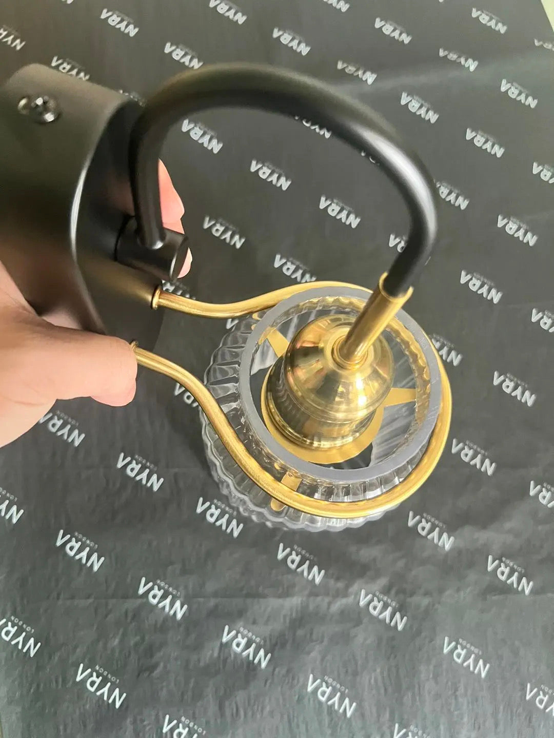 LumiNest Glasvägglampa Nordisk Minimalistisk Lampdesign