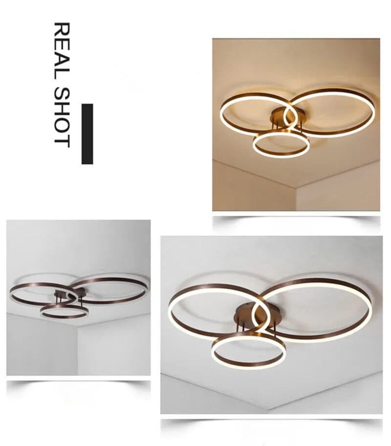 Aurelia LED Ceiling Lamp With Dimmable Finish For Areas