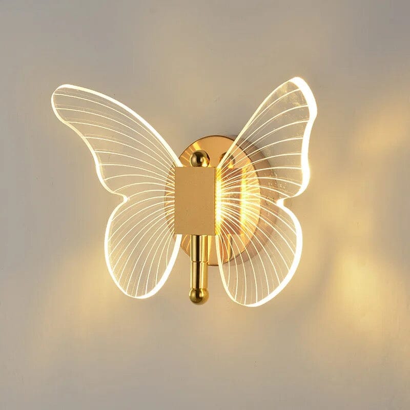 Applique murale LED Papillon LumiWings avec installation facile