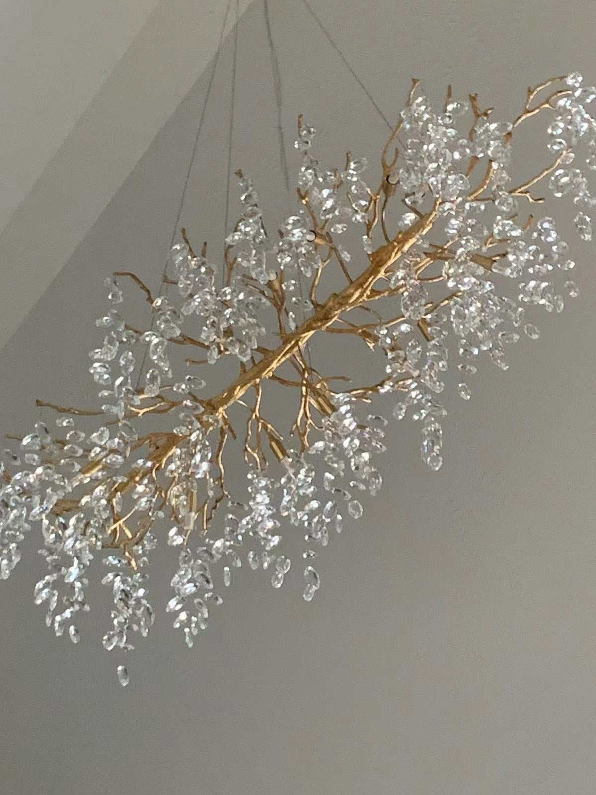French Style Branch Crystal Chandelier For Modern Homes