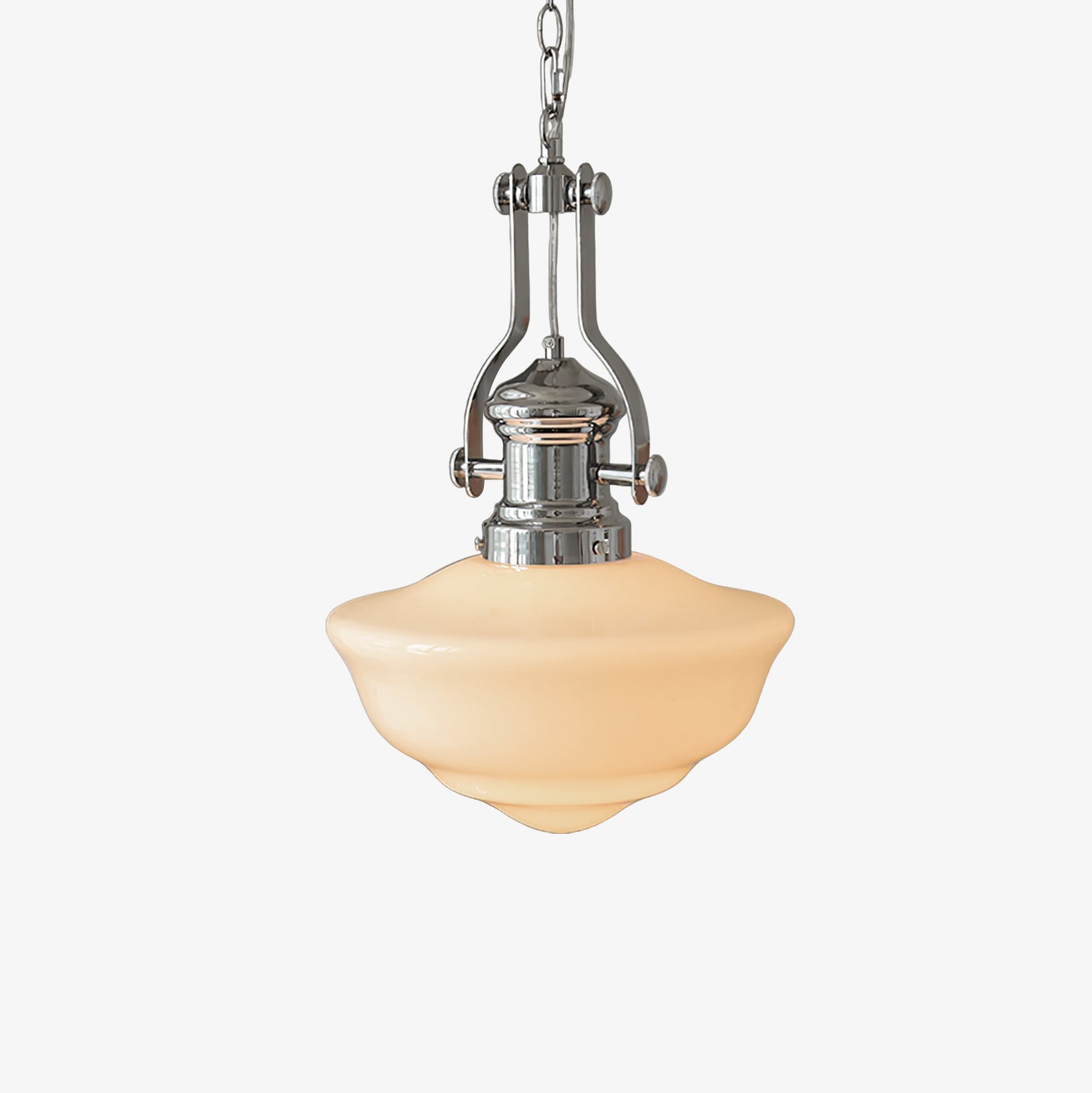 Vernaro | School-Style Pendant Lamp With Glass Shades
