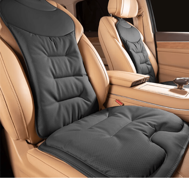 LuminaFlex Ergonomic Car Back Cushion for Superior Support