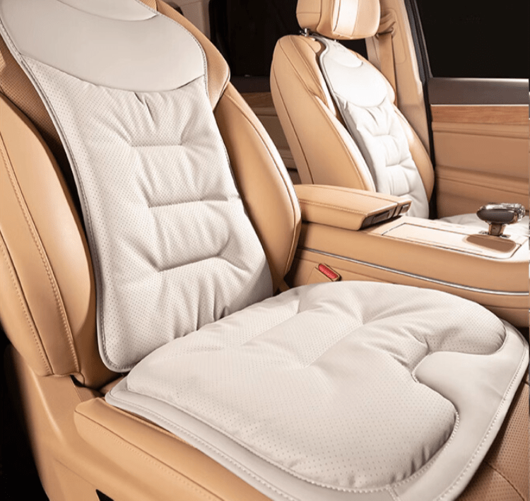 LuminaFlex Ergonomic Car Back Cushion for Superior Support