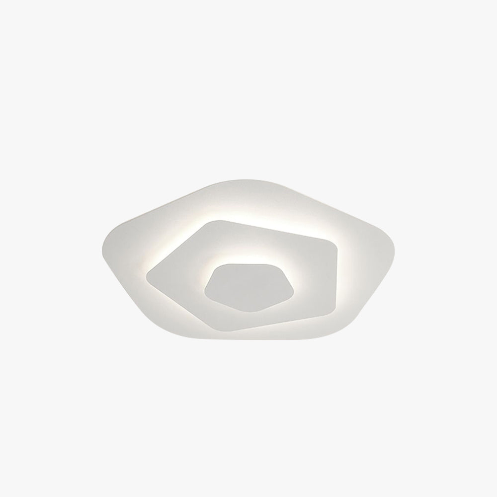 AeroLuma White LED Ceiling Light with Acrylic and Metal