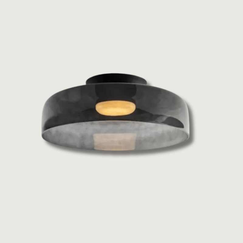 NovaVell Nordic Medieval Ceiling Chandelier With Glass Shade