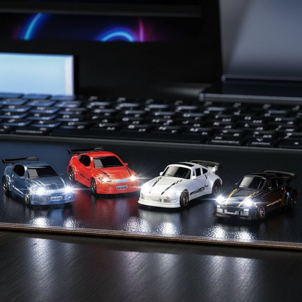 AeroGlide Mini 1:64 Auto Radiocomandata per Derapate e Scivolamenti Fluidi