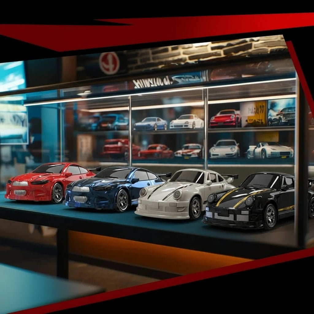 AeroGlide Mini 1:64 Auto Radiocomandata per Derapate e Scivolamenti Fluidi