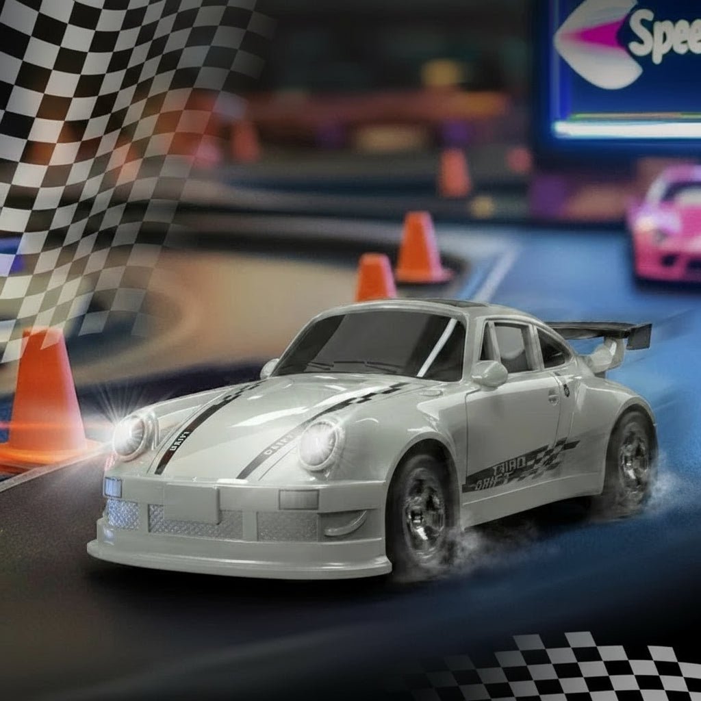 AeroGlide Mini 1:64 Auto Radiocomandata per Derapate e Scivolamenti Fluidi