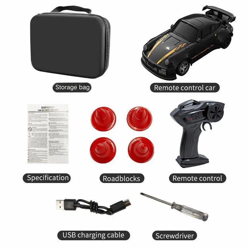 AeroGlide Mini 1:64 Auto Radiocomandata per Derapate e Scivolamenti Fluidi