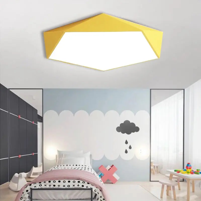 AureaPenta Macaron Inspired Ceiling Light for Warm Ambience