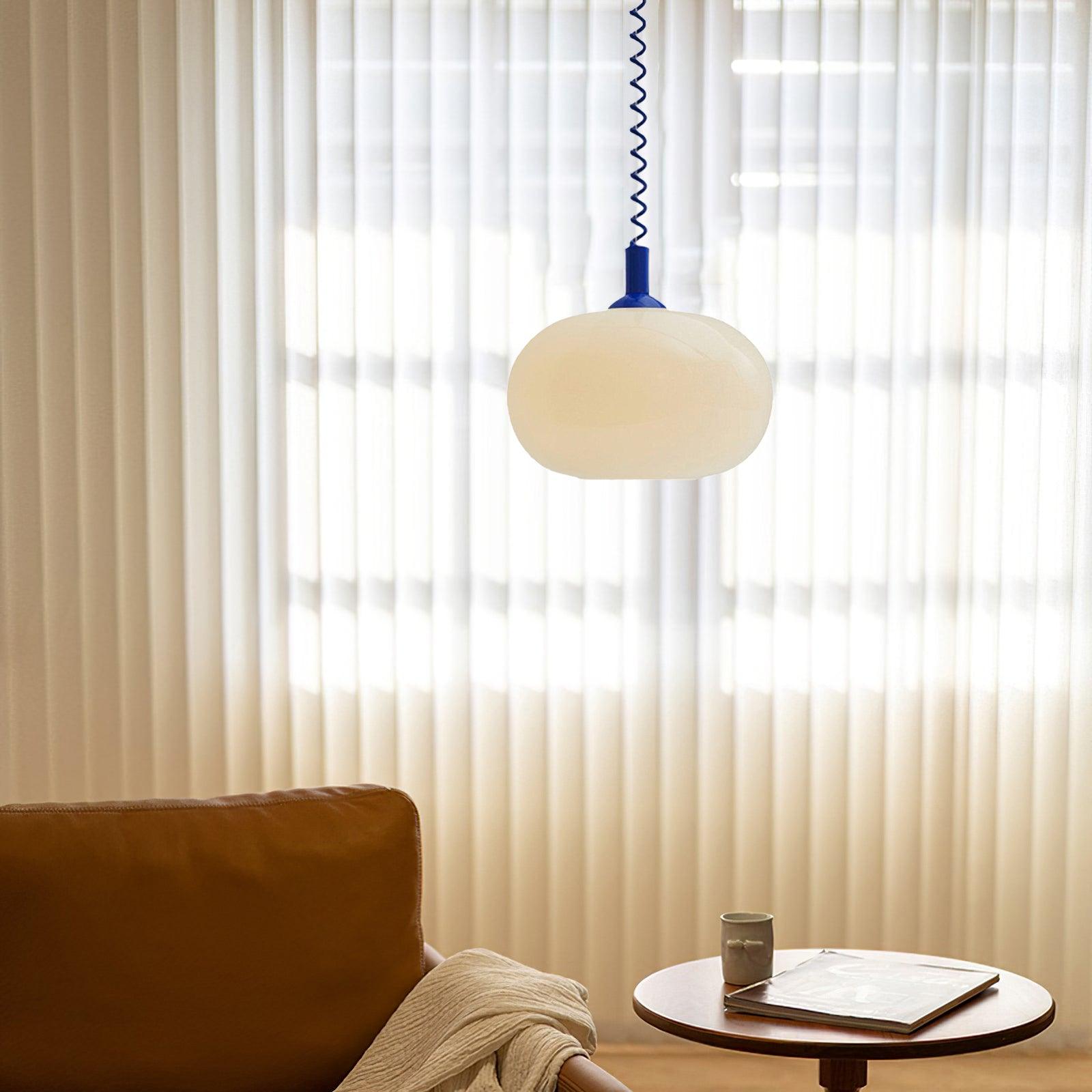 Suspension Lyra Bloom Macaron Printemps avec Abat-jours Colorés Fantaisistes