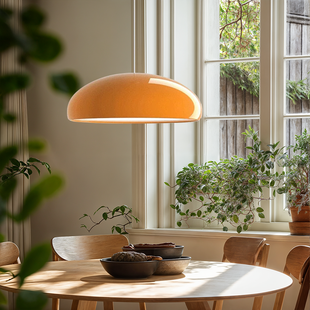 AuroraGleam Chandelier With Colorful Exterior Options