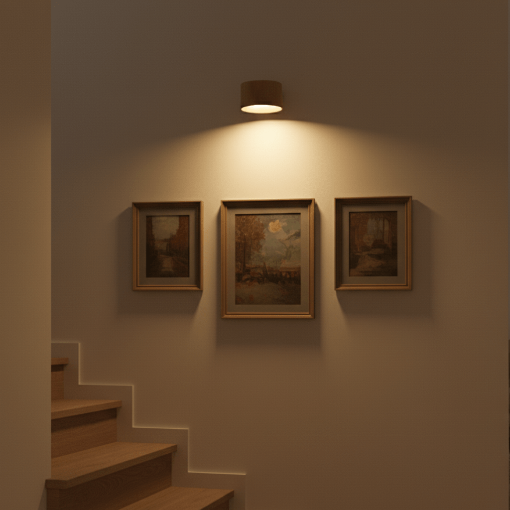 Elegant NordicLuma Wireless Wall Light With Remote Control