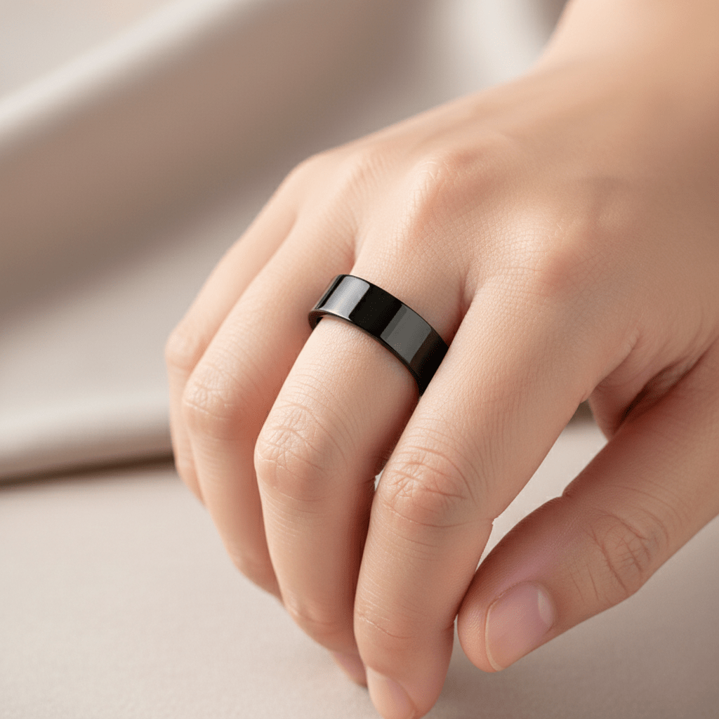 NovaGlow Magnetisk Terapi Ring til Lymfedrænage, Blodcirkulation og Velvære