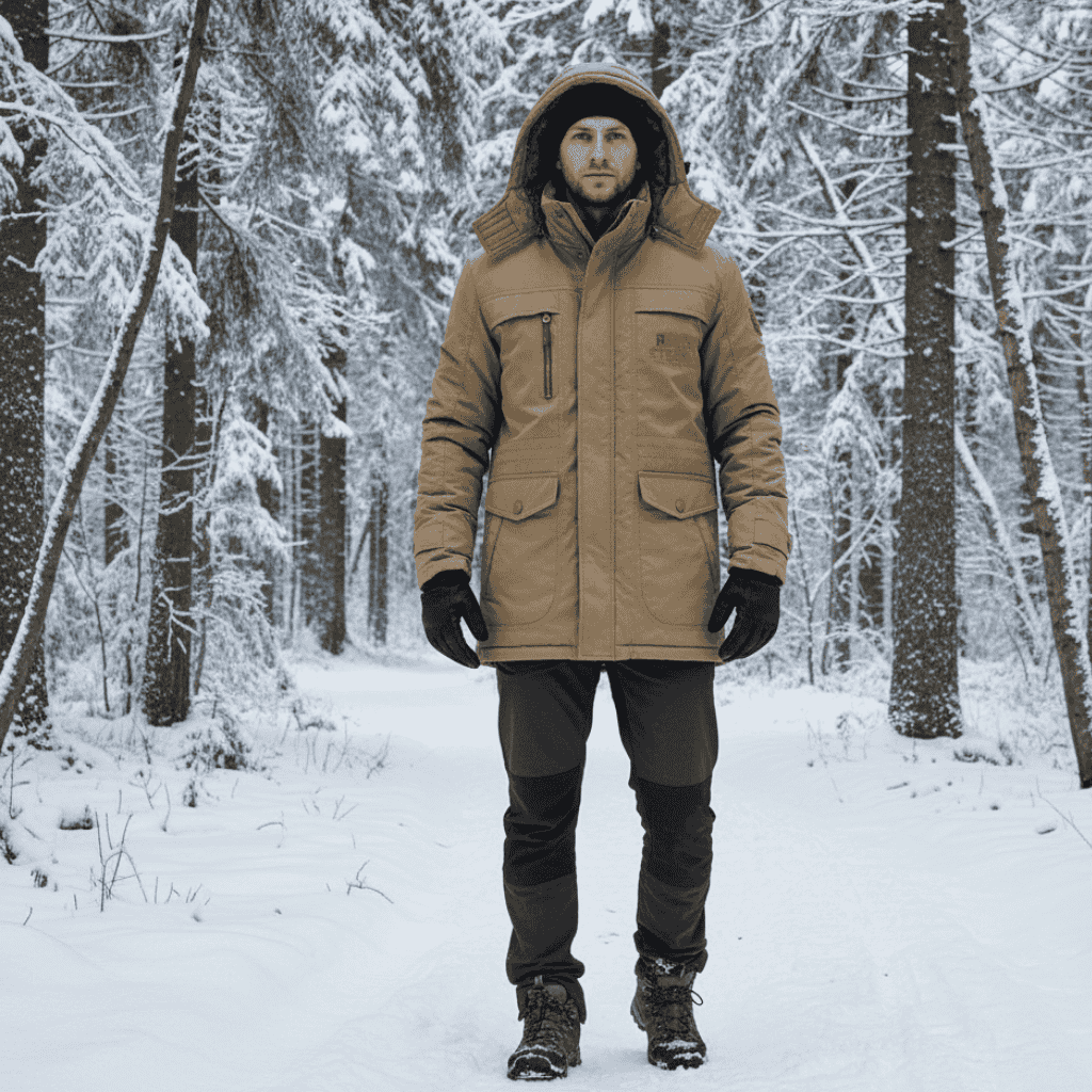 Versatile GlacierEdge Quilted Parka For Cold Days
