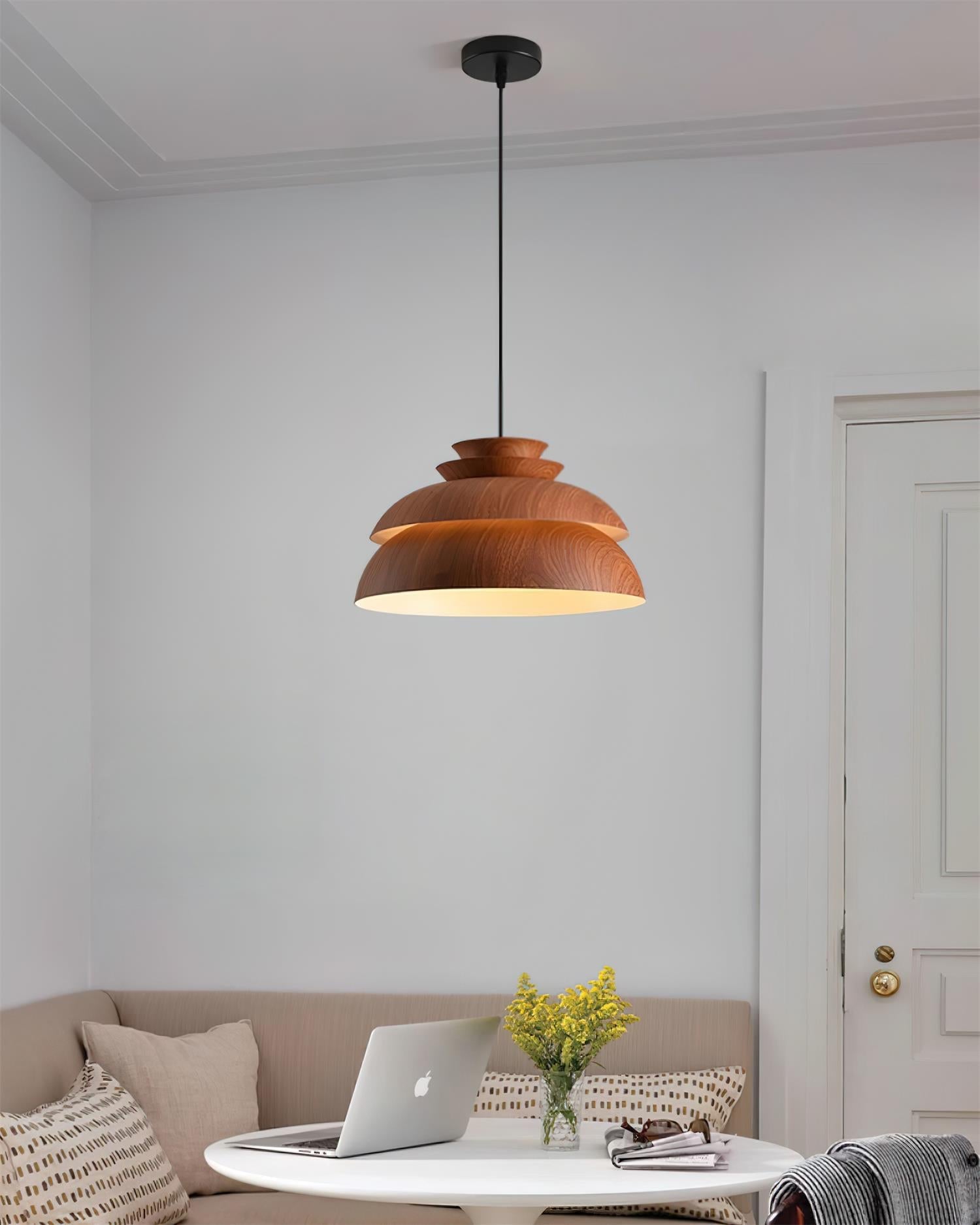 Verdia Aluminum Pendant Light Natural Elegant Ceiling Lamp