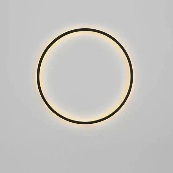 Solarelle Round Minimal Wall Lamp For Modern Living Rooms, Hallways, And Offices