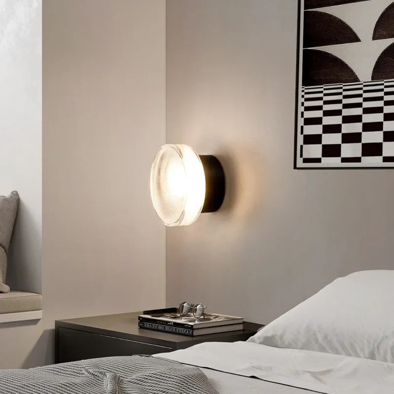 Lunara Orb Round Wall Lamp For Modern Ambient Lighting And Contemporary Indoor Wall Sconce