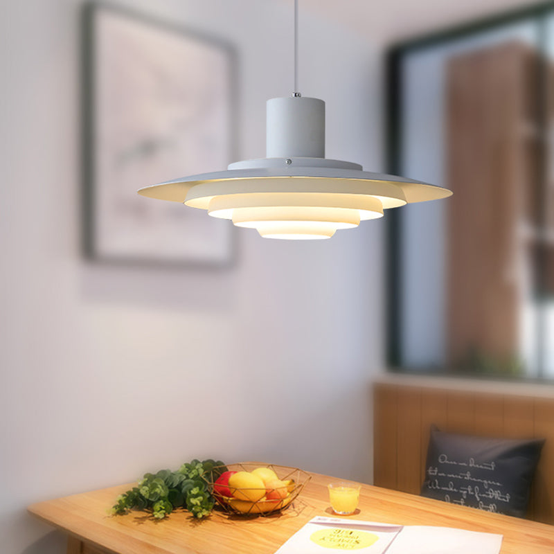 Aurelo Nordic LED Pendant Lamp in Iron and Aluminum