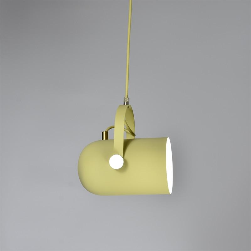 NovaNord Corner Drop Pendant Light In Metal Fixture Modern Nordic Style