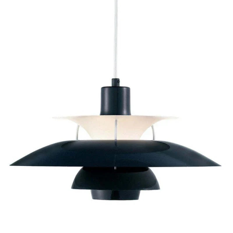 Lunara LED Pendant Lamp in Colorful Metal Finish for Living Spaces