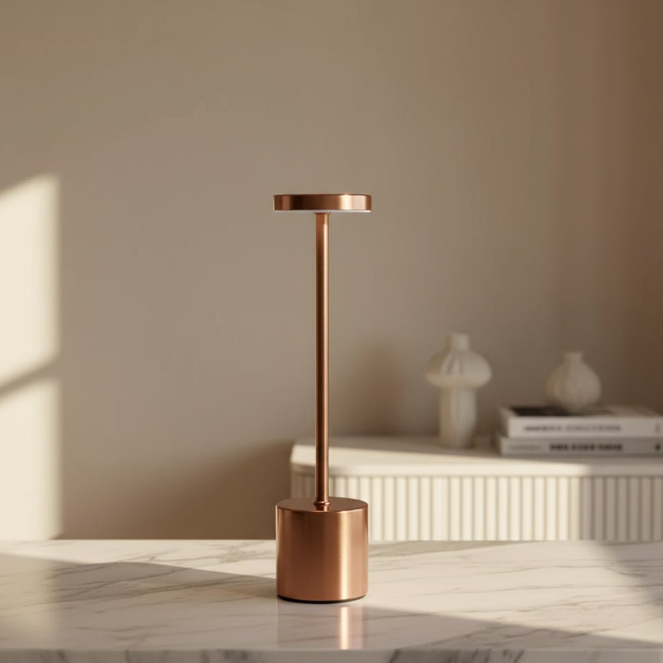 AuroraGlow Nordic Table Lamp for Warm Ambient Light
