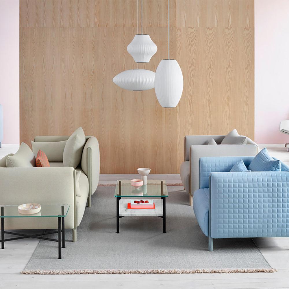 LumiBulle Silk og Steel Pendellampe for Moderne Rom