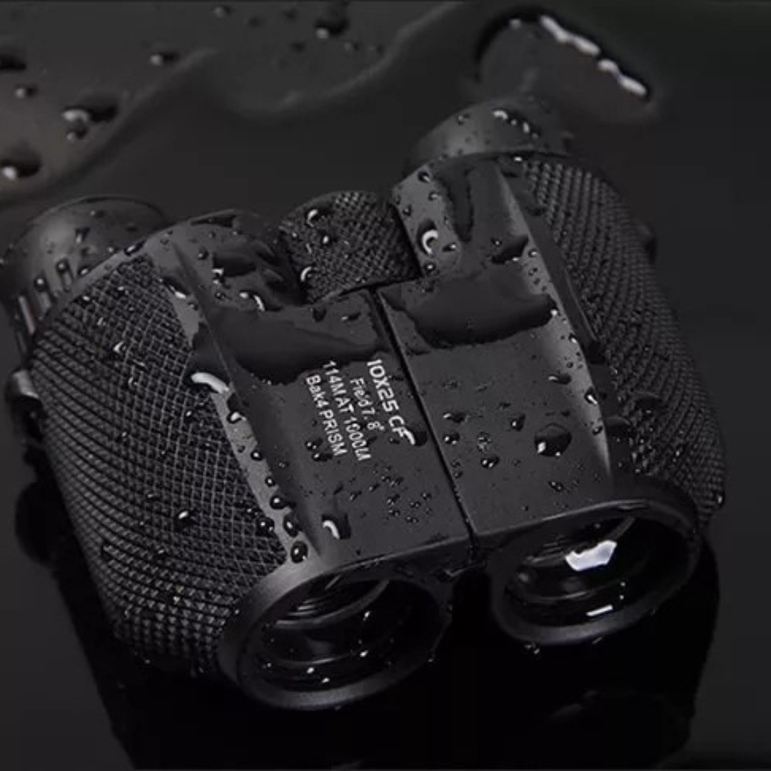 Binocoli impermeabili con visione notturna e ingrandimento 10x, lenti con rivestimento FMC