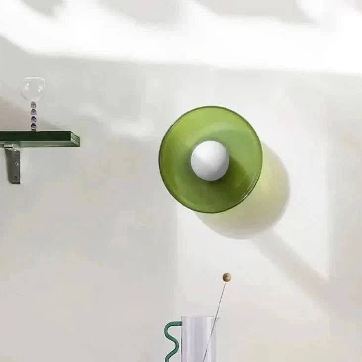 LumenGlow Ceiling Lamp, Nordic Glass Design For Stylish Lighting