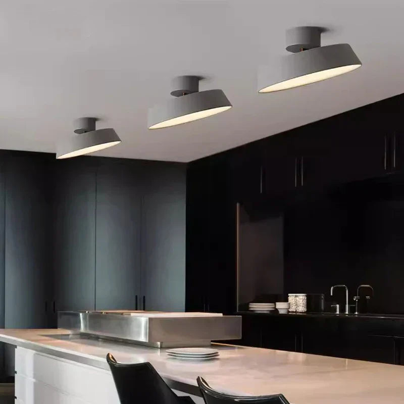 Aurelis Glow | Rotatable LED Ceiling Light for Living Rooms