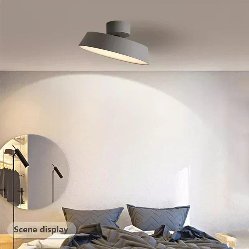 Aurelis Glow | Rotatable LED Ceiling Light for Living Rooms