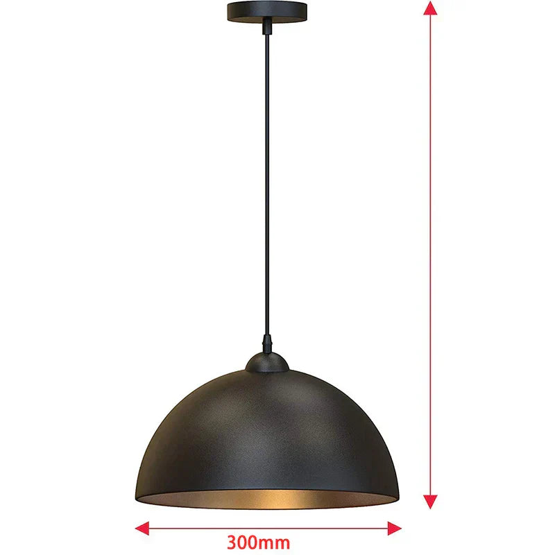 Suspension Liora Dome Shade pour une lumière d'ambiance dans les salons et les chambres