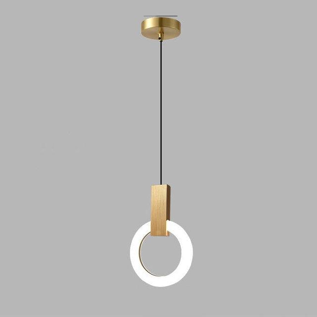 Liora Halo LED Pendant Light for Dining Rooms and Hallways