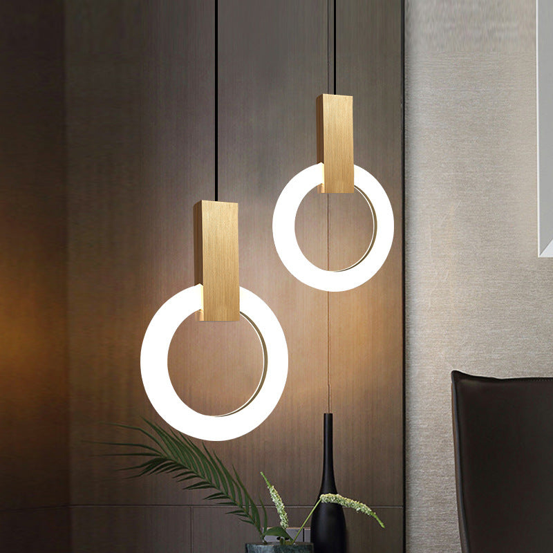 Liora Suspension LED Halo pour salles à manger et couloirs
