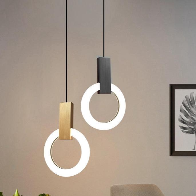 Liora Suspension LED Halo pour salles à manger et couloirs