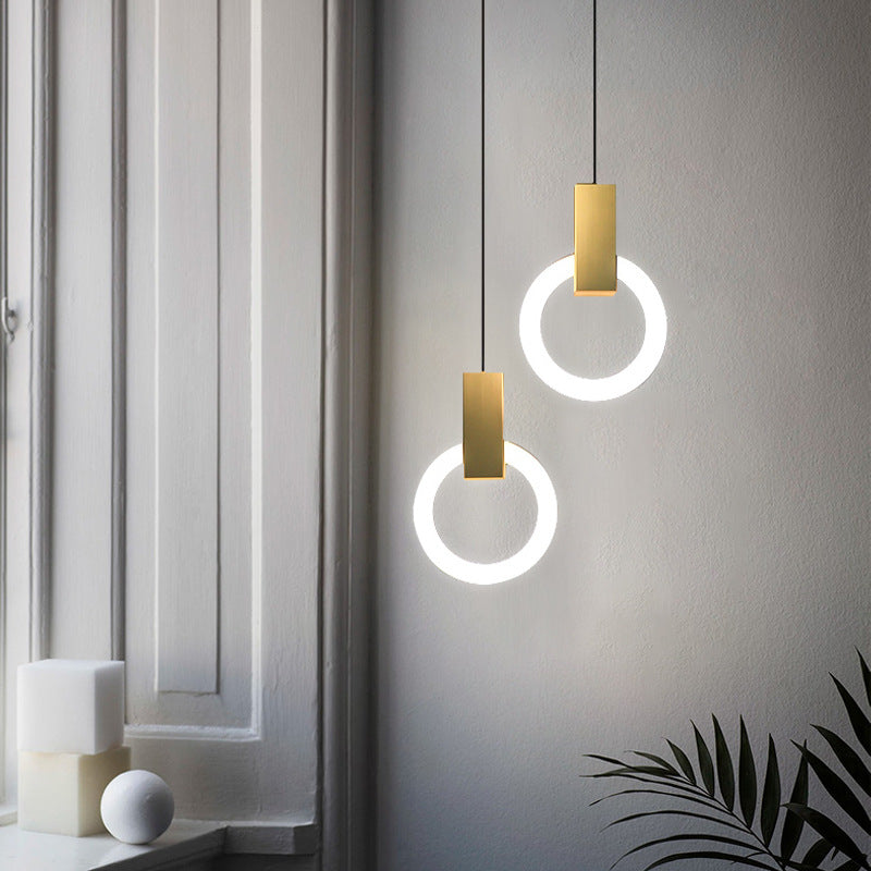 Liora Suspension LED Halo pour salles à manger et couloirs