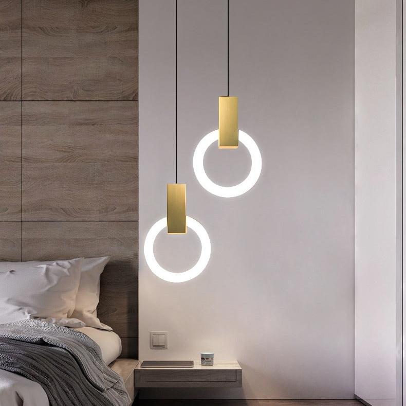 Liora Suspension LED Halo pour salles à manger et couloirs