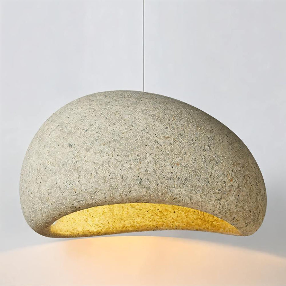 Solara Sandlight Pendant Light With Soft Sand Glow Texture