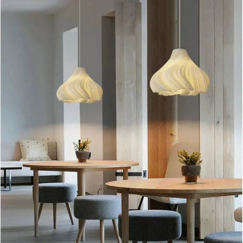 Asteria Fabric LED Chandelier With Adjustable Dimming