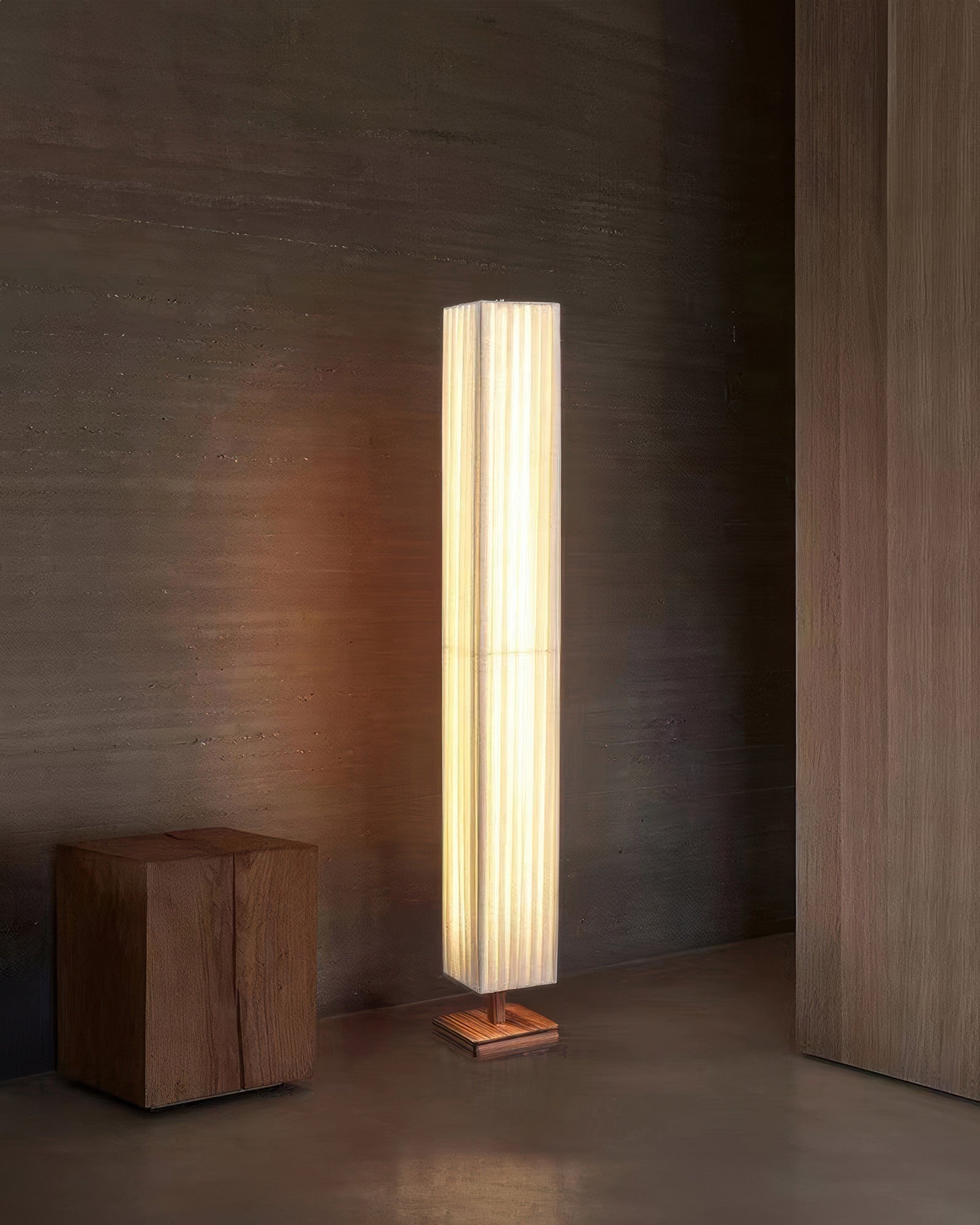 Lampu Lantai Nirela Wabi-Sabi Untuk Ruang Tamu dan Sudut Membaca