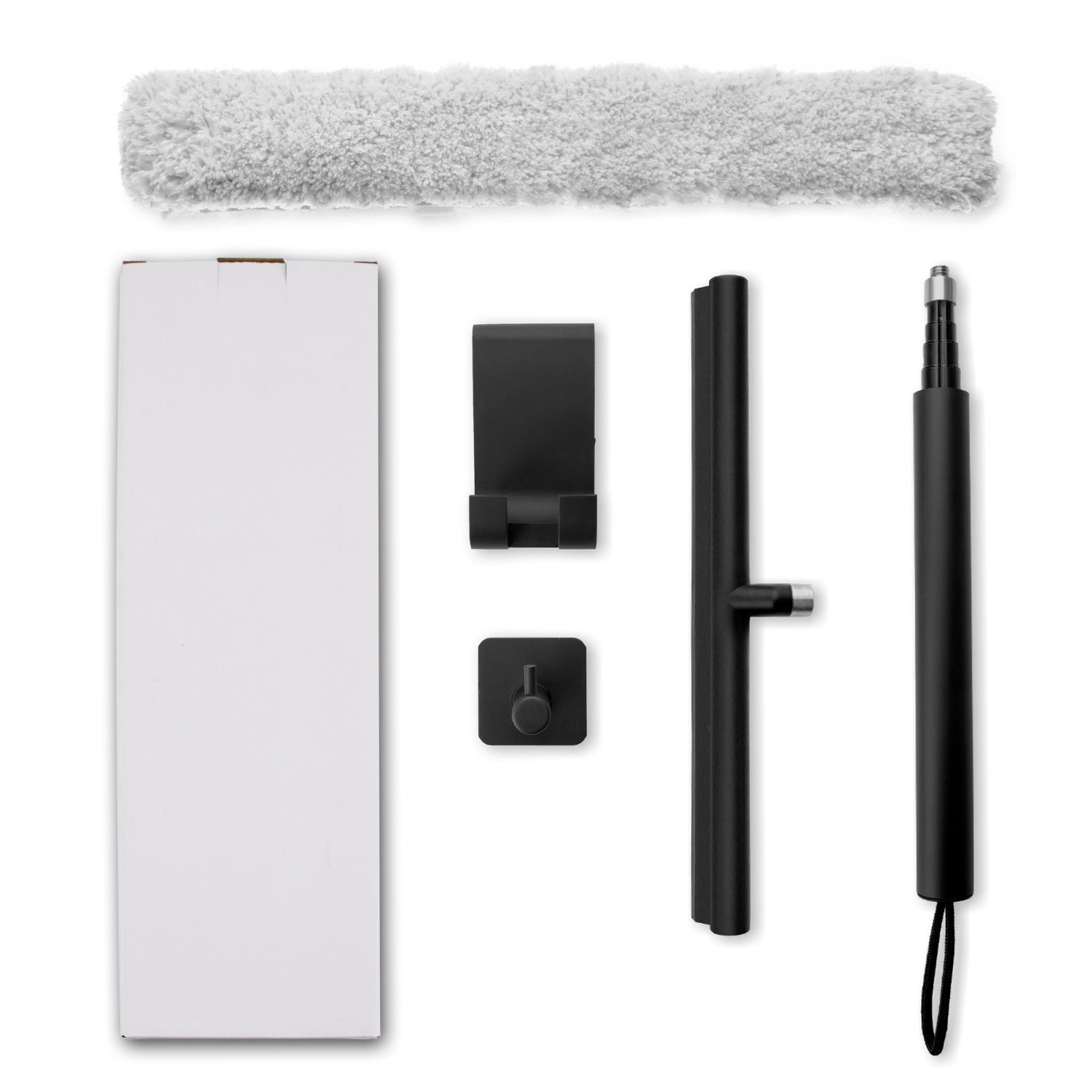 VeroClean | Racletă telescopică pentru geamuri fără dungi