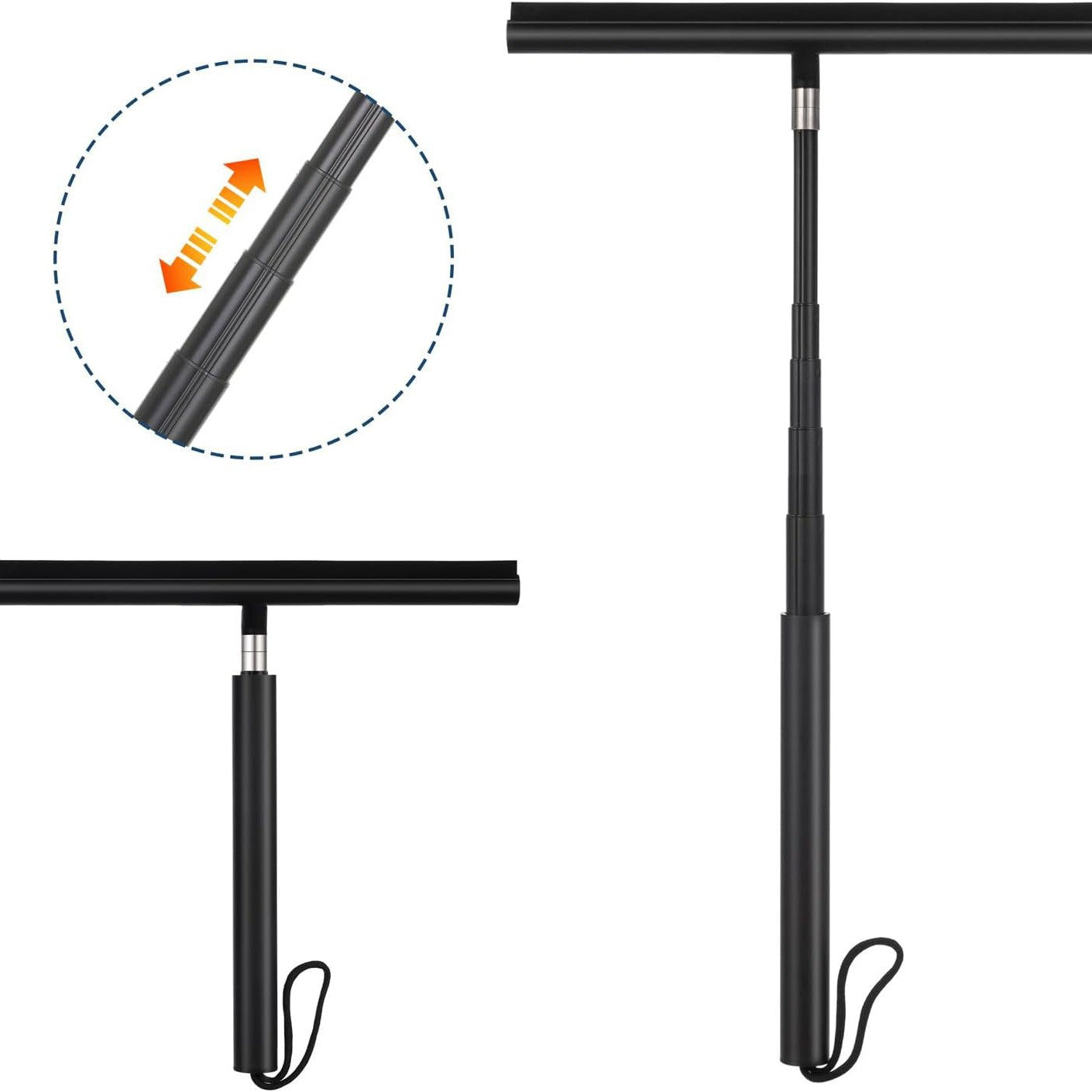VeroClean | Telescopic Squeegee For Streakless Glass