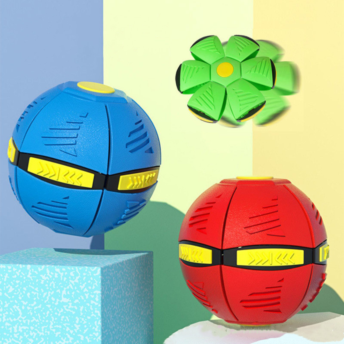 Bola Flutuante AeroGlide para Brinquedo de Jogo Estilo Frisbee para Cães