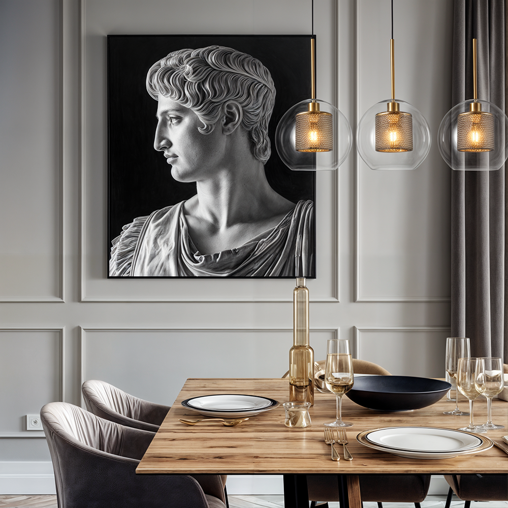 NovaLox Nordic Glass Pendant Light for Kitchen and Dining