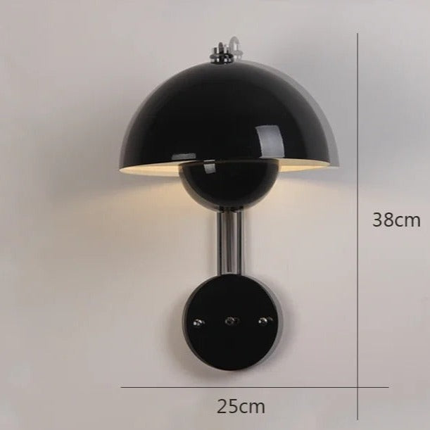 LumaBloom Mushroom Wall Light - Modern Dutch Design