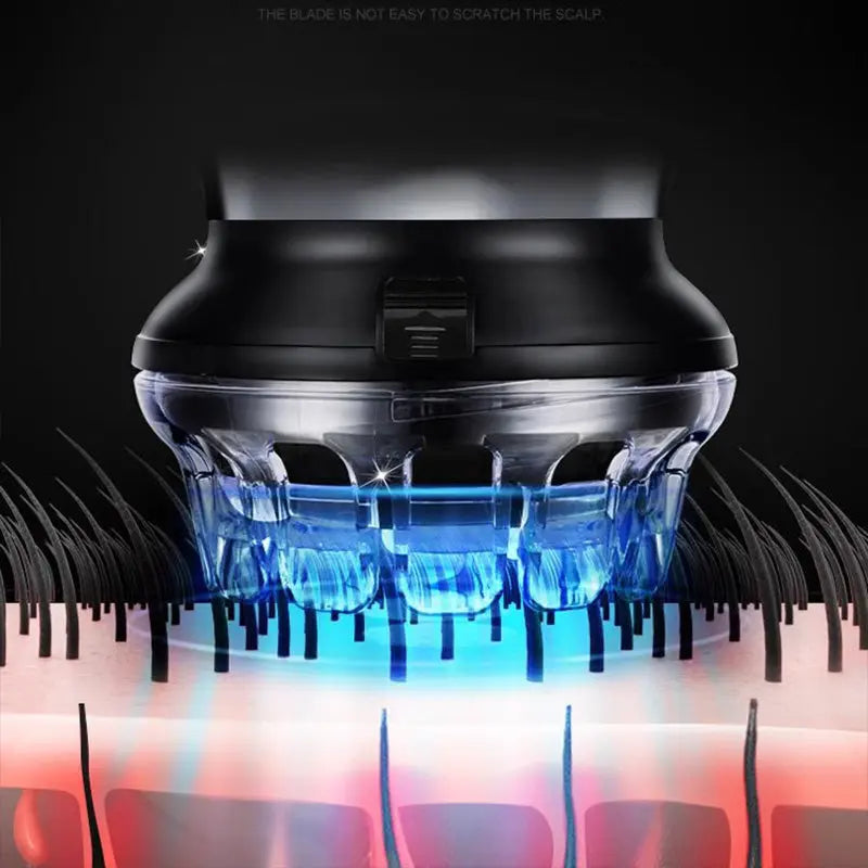 Tagliacapelli senza fili con display a LED e batteria ricaricabile USB C