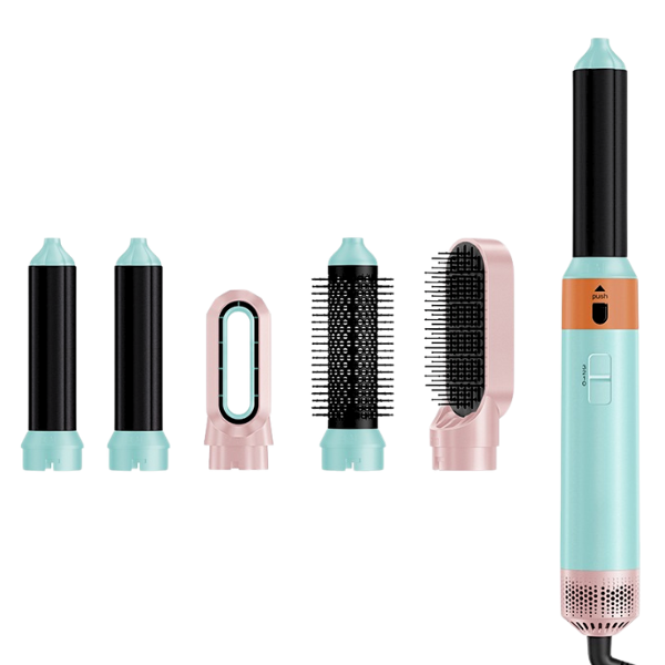 AeroLux 4-in-1 hiustenmuotoilija kuivaamiseen, kihartamiseen, suoristamiseen ja tuuheuttamiseen