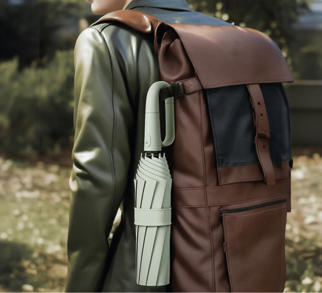 AeroGuard Automaattinen Kompakti Sateenvarjo Vahvoille Tuulille