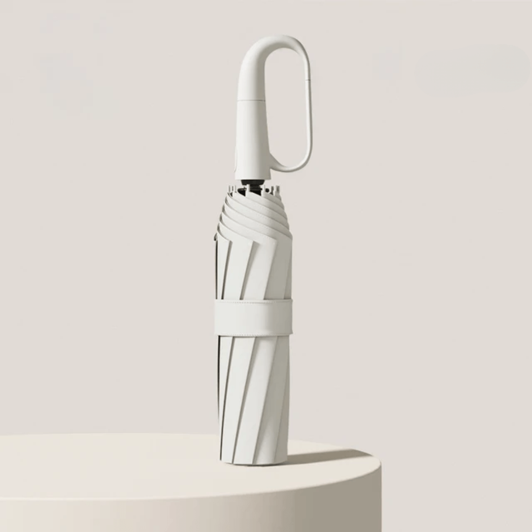 AeroGuard Automaattinen Kompakti Sateenvarjo Vahvoille Tuulille